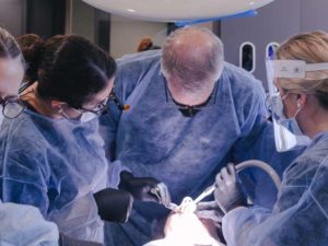 Dr. Erickson in Dental Surgery