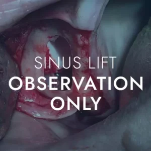 Sinus Lift Course Observation Only Seat